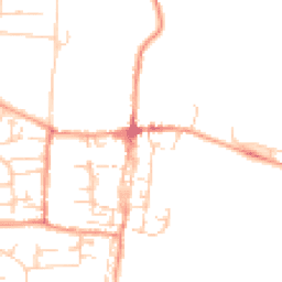 Daytime road noise heatmap for OX10 0EL