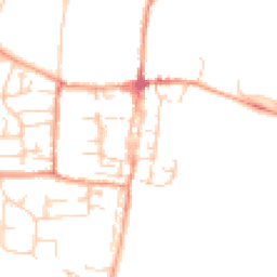 Daytime road noise heatmap for OX10 0EW