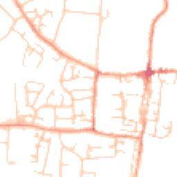 Daytime road noise heatmap for OX10 0HW