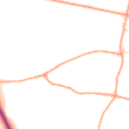 Daytime road noise heatmap for OX10 6AG