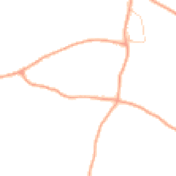 Daytime road noise heatmap for OX10 6AL
