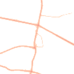 Daytime road noise heatmap for OX10 6AQ