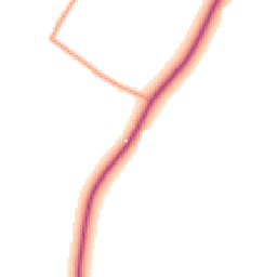 Daytime road noise heatmap for OX10 6AU