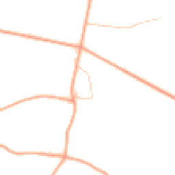 Daytime road noise heatmap for OX10 6BN