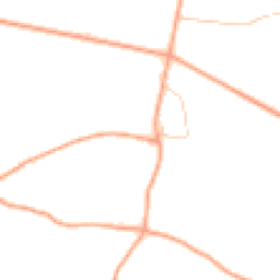 Daytime road noise heatmap for OX10 6BP
