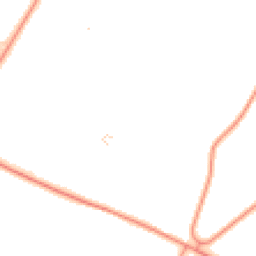 Daytime road noise heatmap for OX10 6EQ