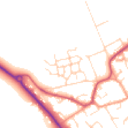 Daytime road noise heatmap for OX10 6FE