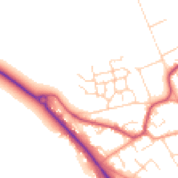 Daytime road noise heatmap for OX10 6FY