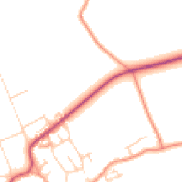 Daytime road noise heatmap for OX10 6GE