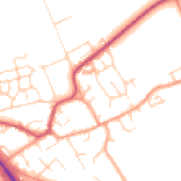 Daytime road noise heatmap for OX10 6LG