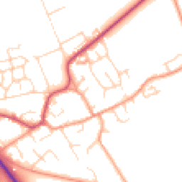 Daytime road noise heatmap for OX10 6LR