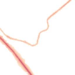 Night-time road noise heatmap for OX10 6LT