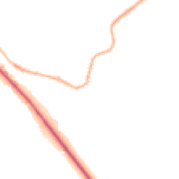 Night-time road noise heatmap for OX10 6SE
