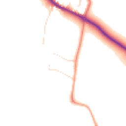 Daytime road noise heatmap for OX10 7ER