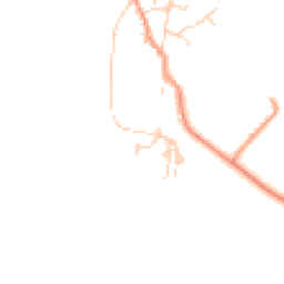 Daytime road noise heatmap for OX10 7JJ