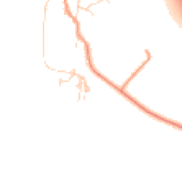 Daytime road noise heatmap for OX10 7JR