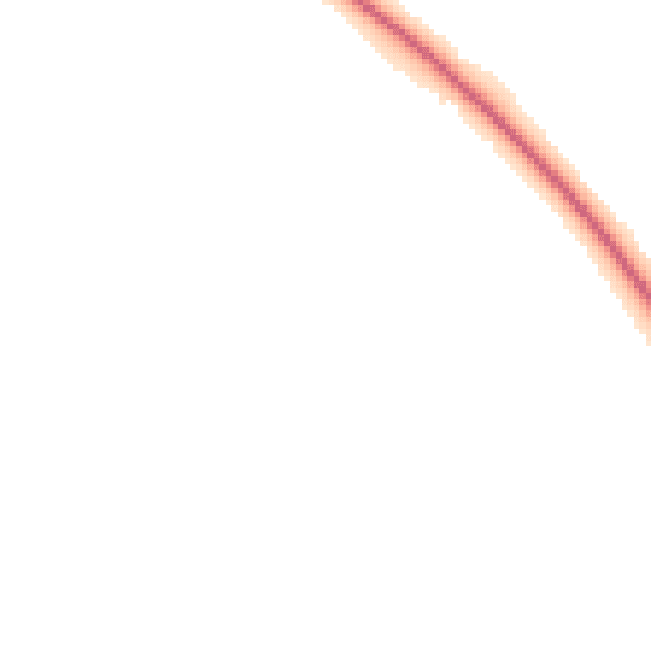 Night-time road noise heatmap for OX10 7LR