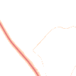 Night-time road noise heatmap for OX10 7NN