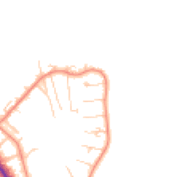 Daytime road noise heatmap for OX10 7PD