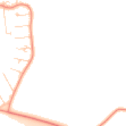 Daytime road noise heatmap for OX10 7PG