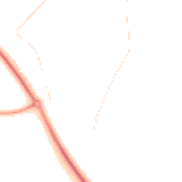 Night-time road noise heatmap for OX10 7PY