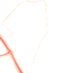 Night-time road noise heatmap for OX10 7PZ