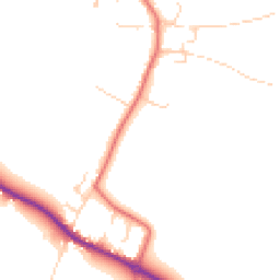 Daytime road noise heatmap for OX10 7SD