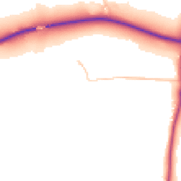 Daytime road noise heatmap for OX10 8BU