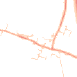 Daytime road noise heatmap for OX10 8DS