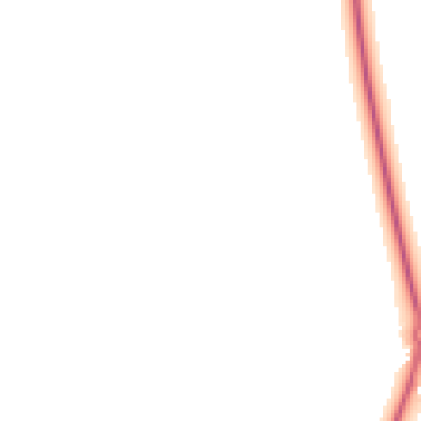 Night-time road noise heatmap for OX10 8ED