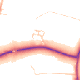 Daytime road noise heatmap for OX10 8FP