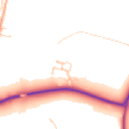 Daytime road noise heatmap for OX10 8FR