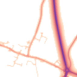 Daytime road noise heatmap for OX10 8FT