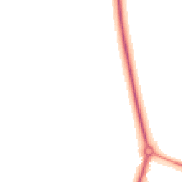 Night-time road noise heatmap for OX10 8FX