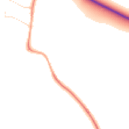 Daytime road noise heatmap for OX10 8LR