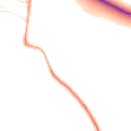 Daytime road noise heatmap for OX10 8LU