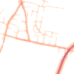 Daytime road noise heatmap for OX10 9FG
