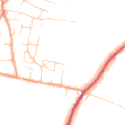 Daytime road noise heatmap for OX10 9FU