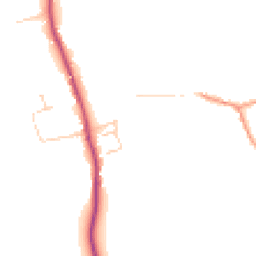 Daytime road noise heatmap for OX10 9JU