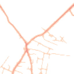 Daytime road noise heatmap for OX10 9LG