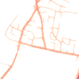 Daytime road noise heatmap for OX10 9NH
