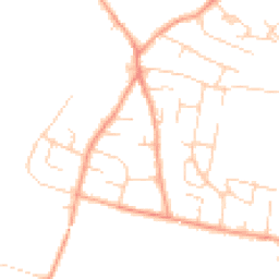Daytime road noise heatmap for OX10 9NN