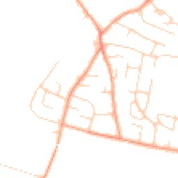 Daytime road noise heatmap for OX10 9PU