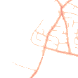 Daytime road noise heatmap for OX10 9PZ
