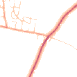 Daytime road noise heatmap for OX10 9RJ