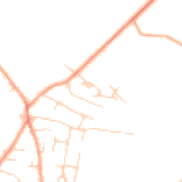 Daytime road noise heatmap for OX10 9RU