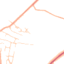 Daytime road noise heatmap for OX10 9SE