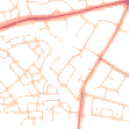 Daytime road noise heatmap for OX11 0AU