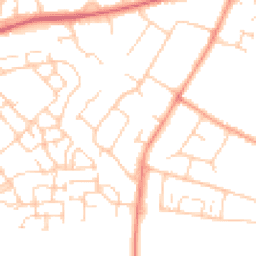 Daytime road noise heatmap for OX11 0AX