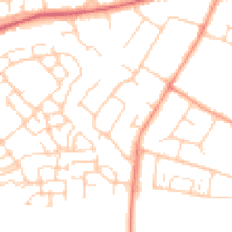 Daytime road noise heatmap for OX11 0AY
